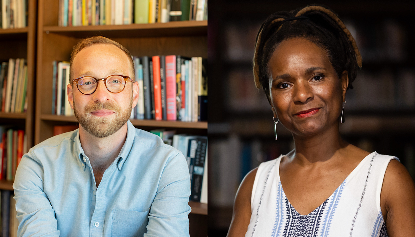 Bobby Elliott (MFA '19) & Valencia Robin (MFA '18) at New Dominion