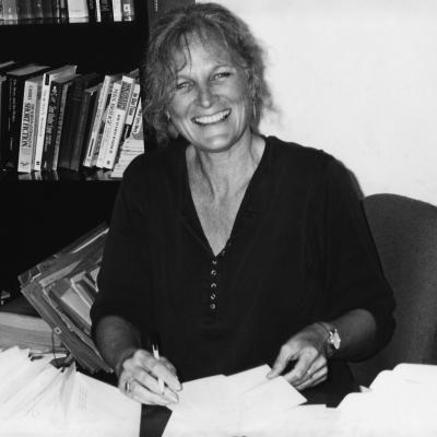 Sydney Blair directed UVA’s Creative Writing Program from 1991 to 1995 and from 2006 to 2009. (Photo courtesy of Creative Writing Program/Lisa Russ Spaar)